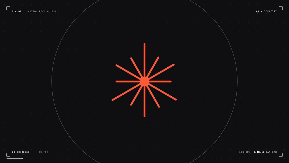 Thumbnail from Stephan Livera's (@stephanlivera) X post: Gave Opus 5.5 one line on max effort: make a showreel that shows what an incredible motion designer 