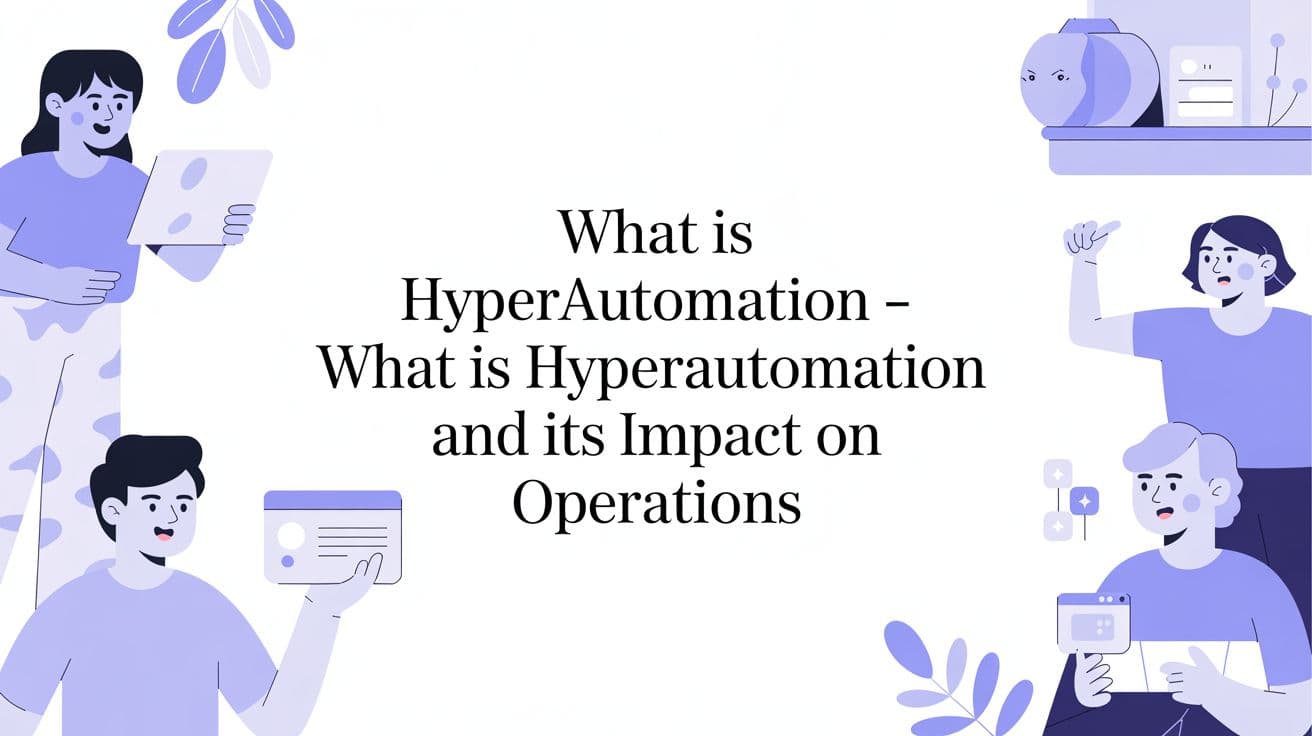 What is hyperautomation - what is hyperautomation and its impact on operations