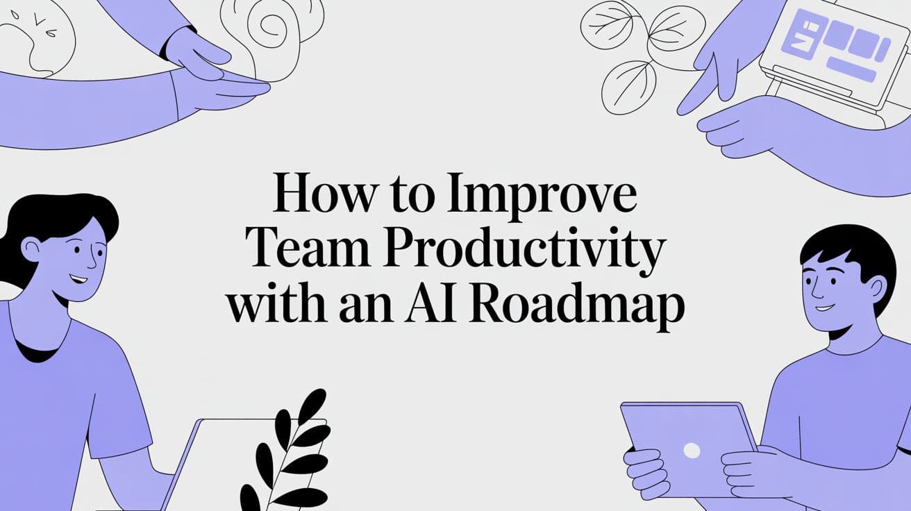 How to Improve Team Productivity with an AI Roadmap