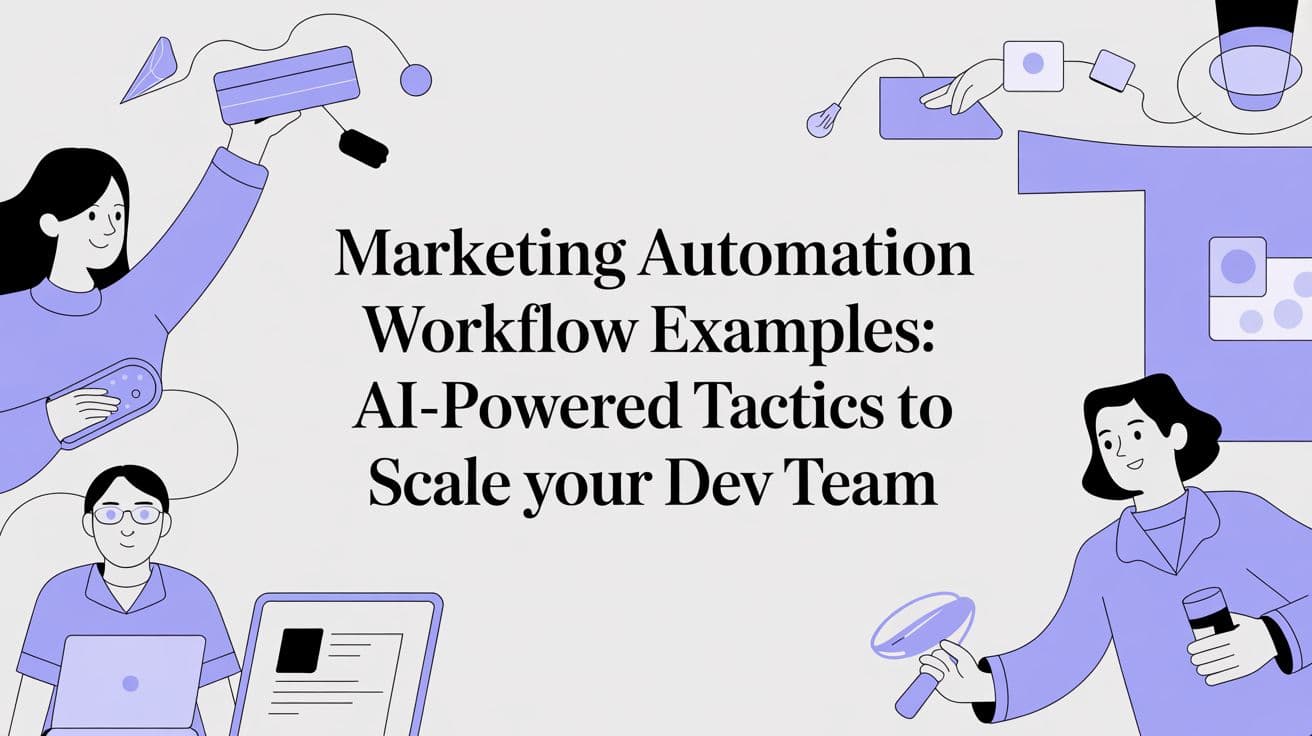 Marketing Automation Workflow Examples: AI-Powered Tactics to Scale Your Dev Team