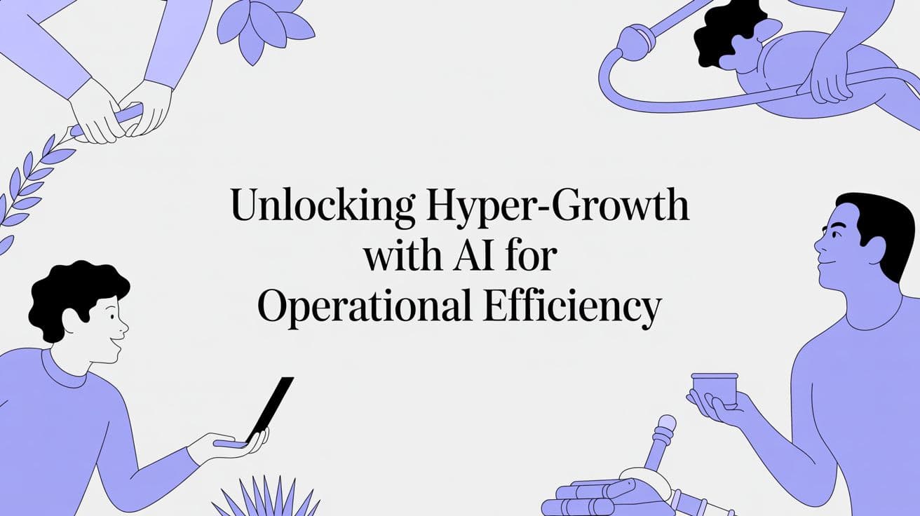 Unlocking Hyper-Growth With AI for Operational Efficiency