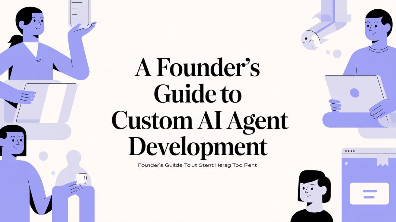 A Founder's Guide to Custom AI Agent Development