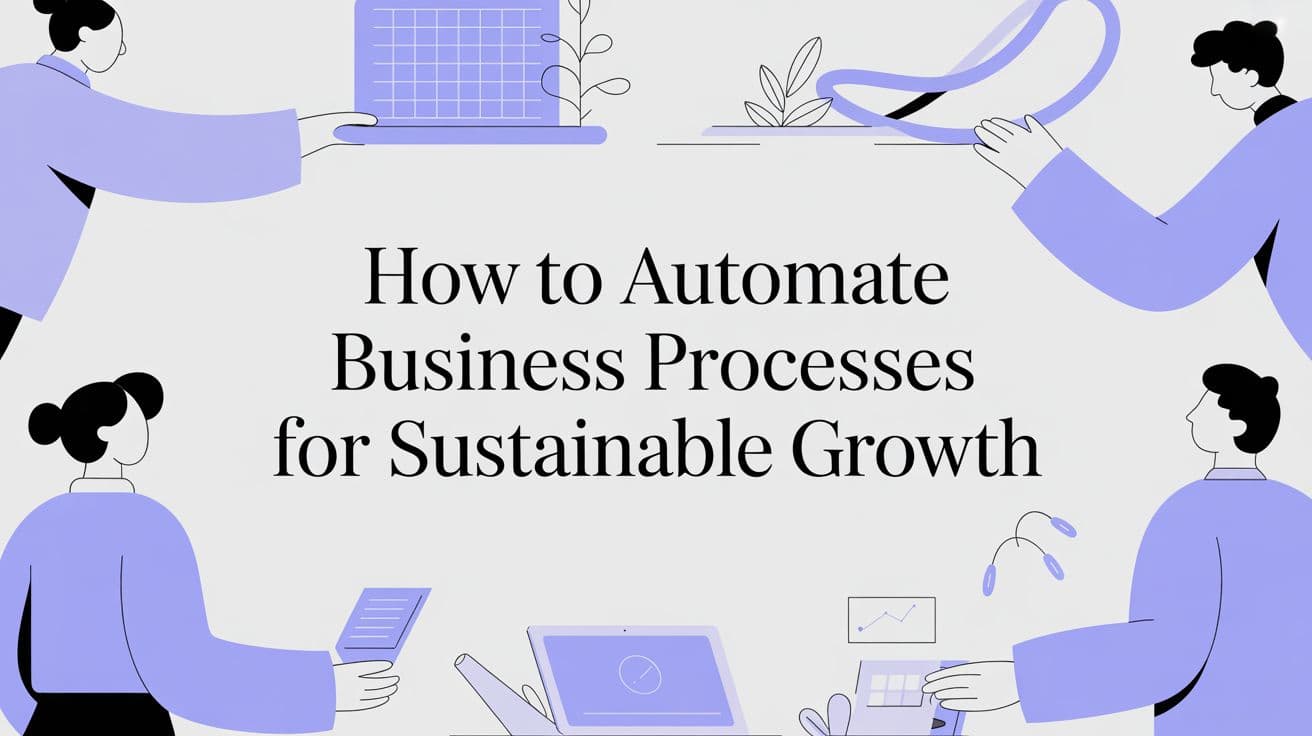 How to Automate Business Processes for Sustainable Growth