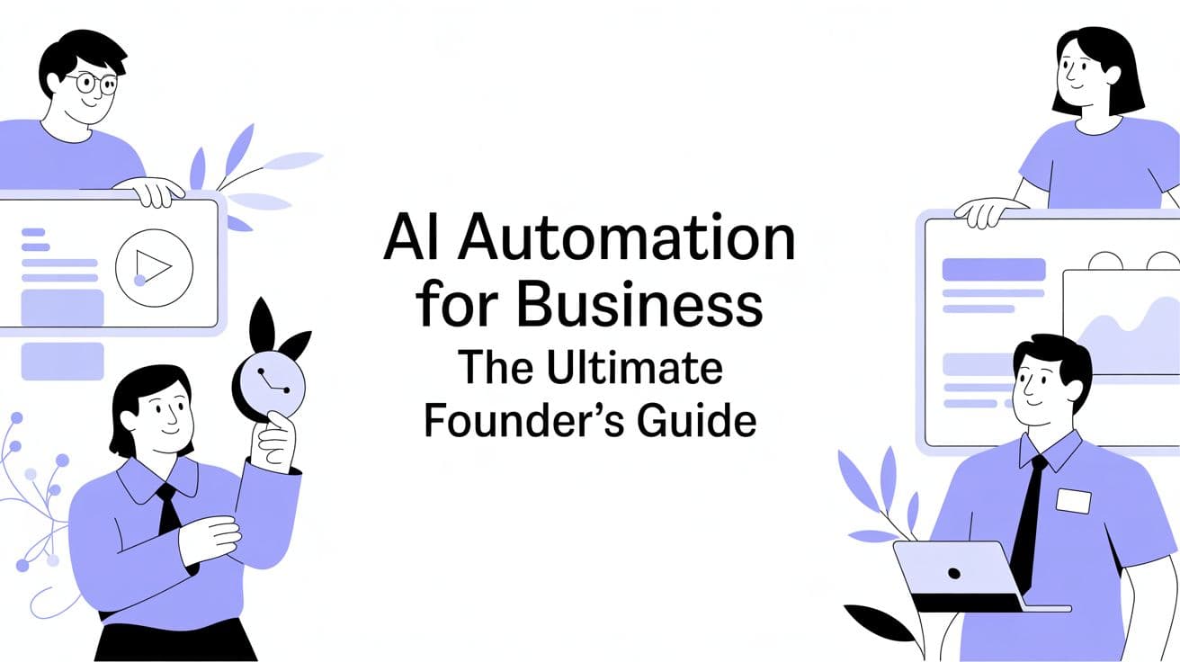 AI Automation for Business The Ultimate Founder's Guide
