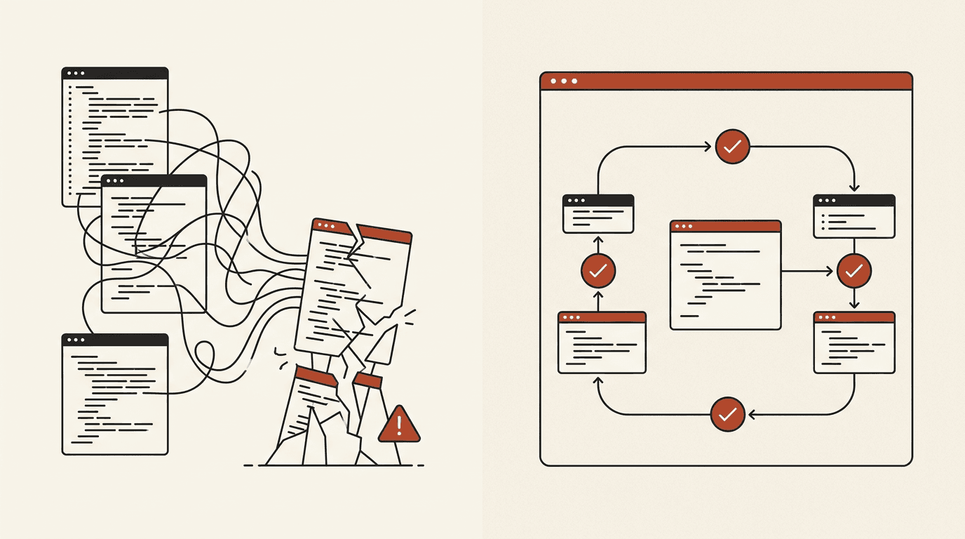 ungoverned DIY Codex agent versus a sandboxed governed coding pipeline