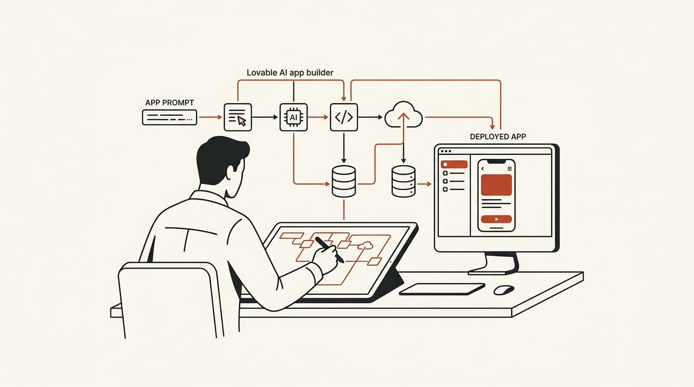 Developer hardening a Lovable-generated app for production