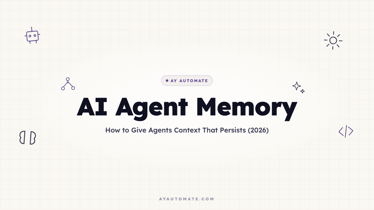 AI Agent Memory: How to Give Agents Context That Persists (2026)