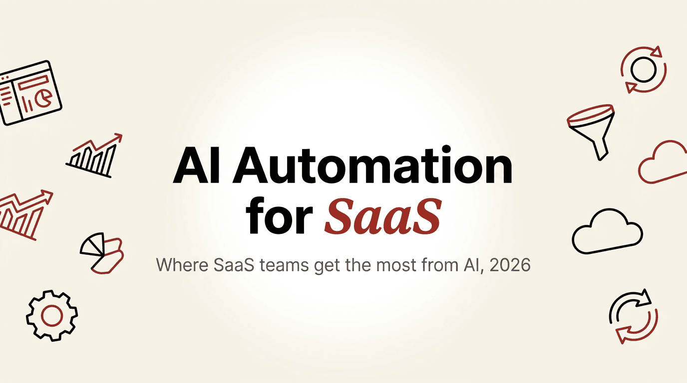 AI Automation for SaaS Companies: A 2026 Buyer Guide to the Highest-ROI Use Cases