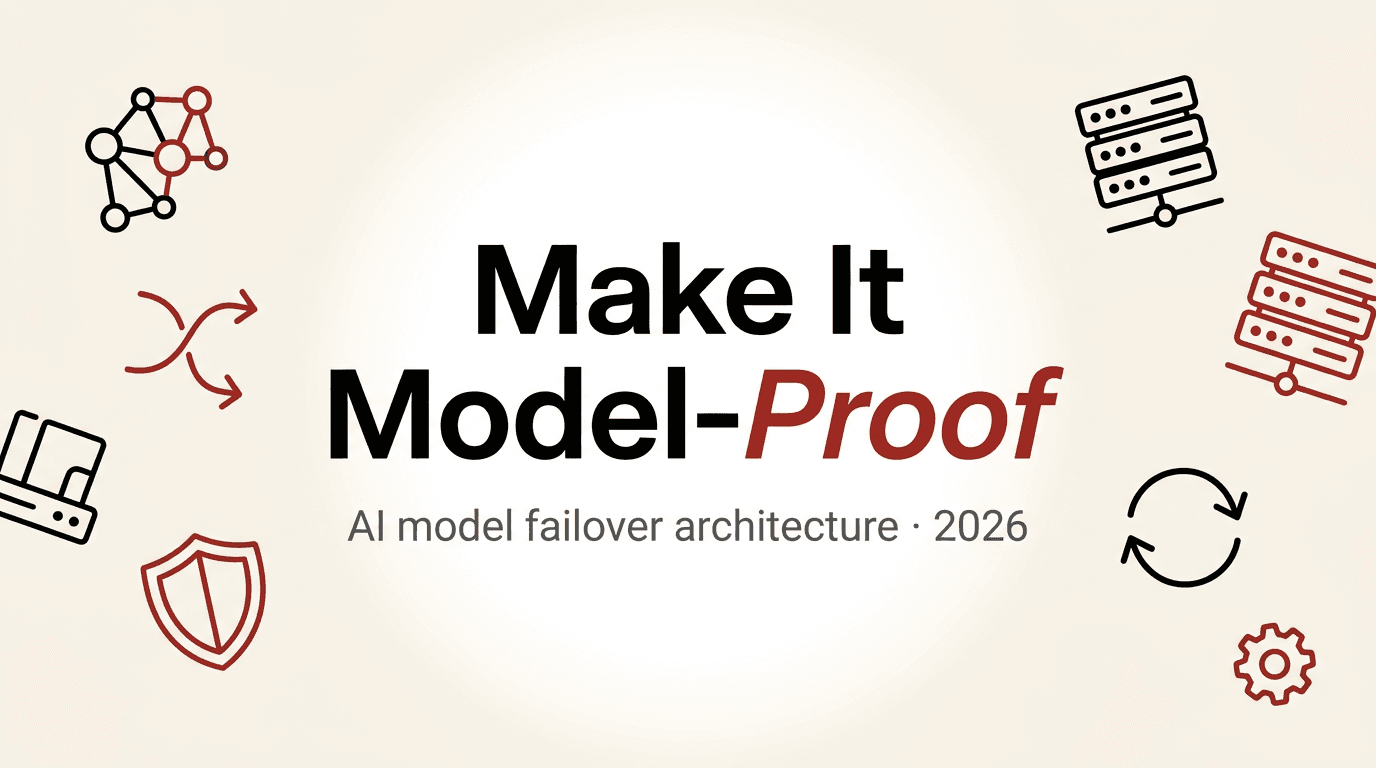 AI Model Failover: How to Architect an AI Stack That Survives a Model Disappearing