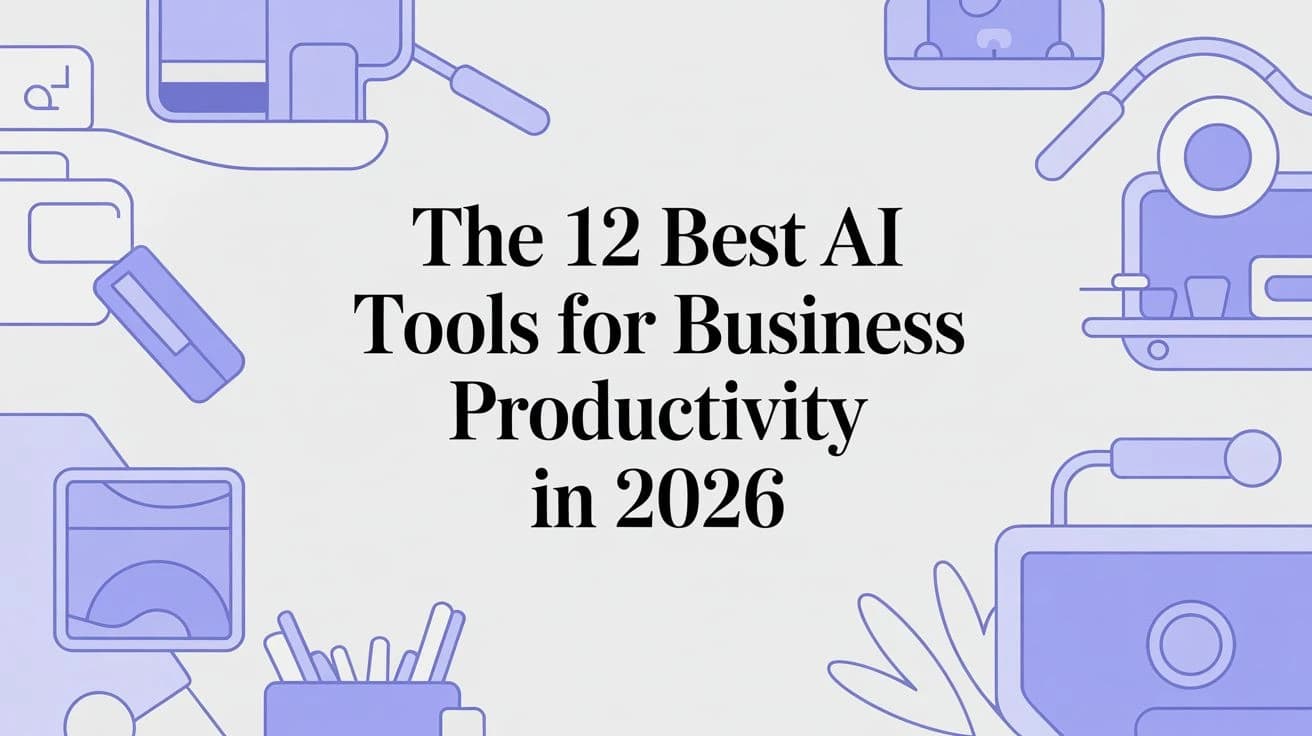 The 11 Best AI Tools for Business Productivity in 2026