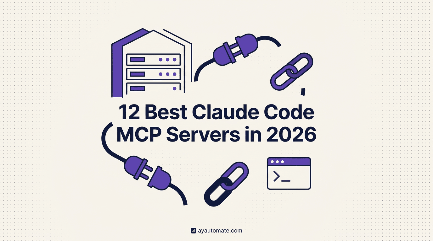 12 Best Claude Code MCP Servers in 2026