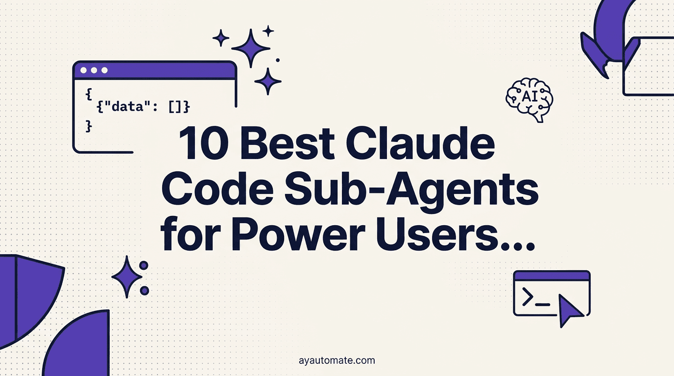 10 Best Claude Code Sub-Agents for Power Users in 2026