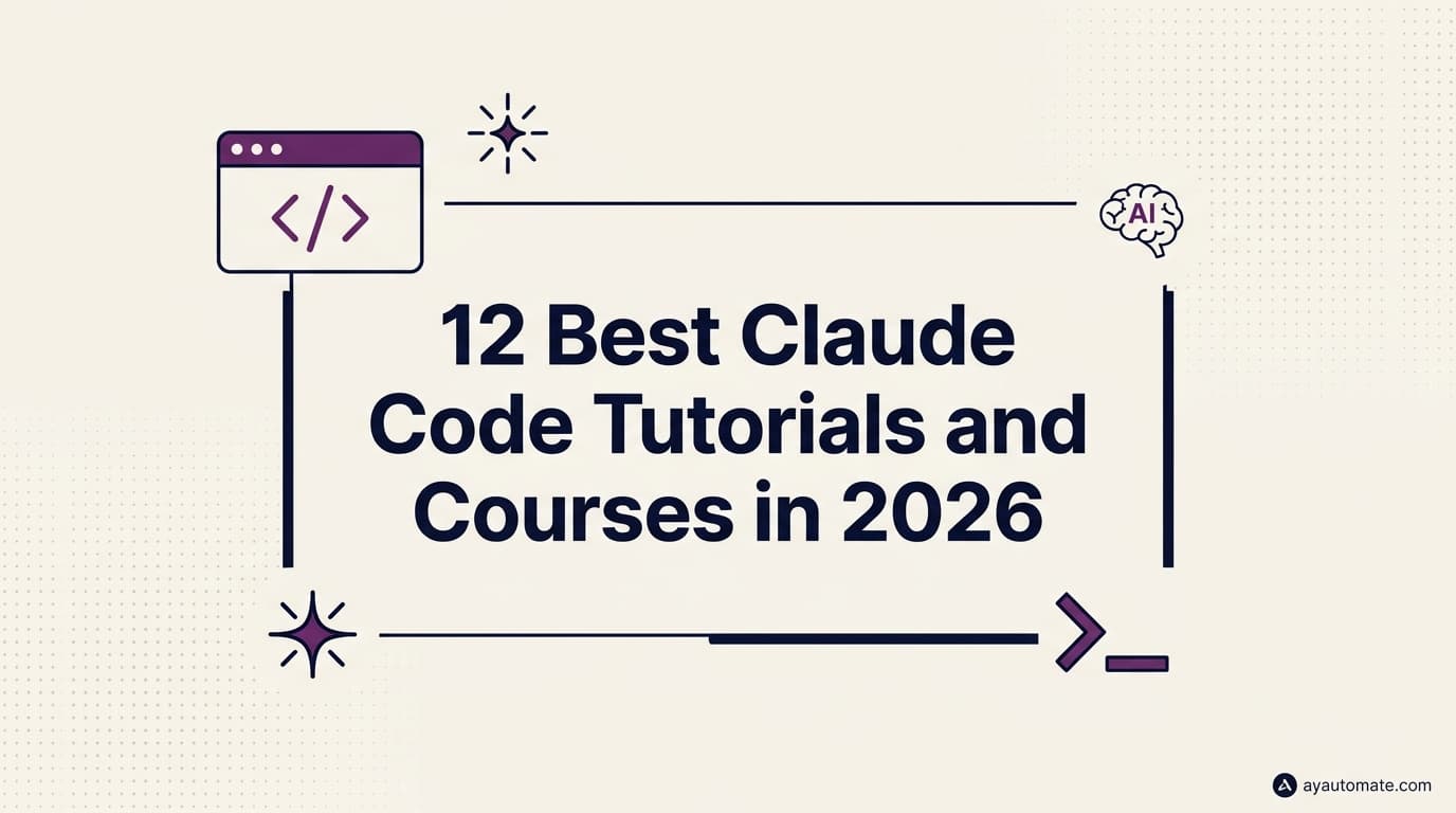 12 Best Claude Code Tutorials and Courses in 2026