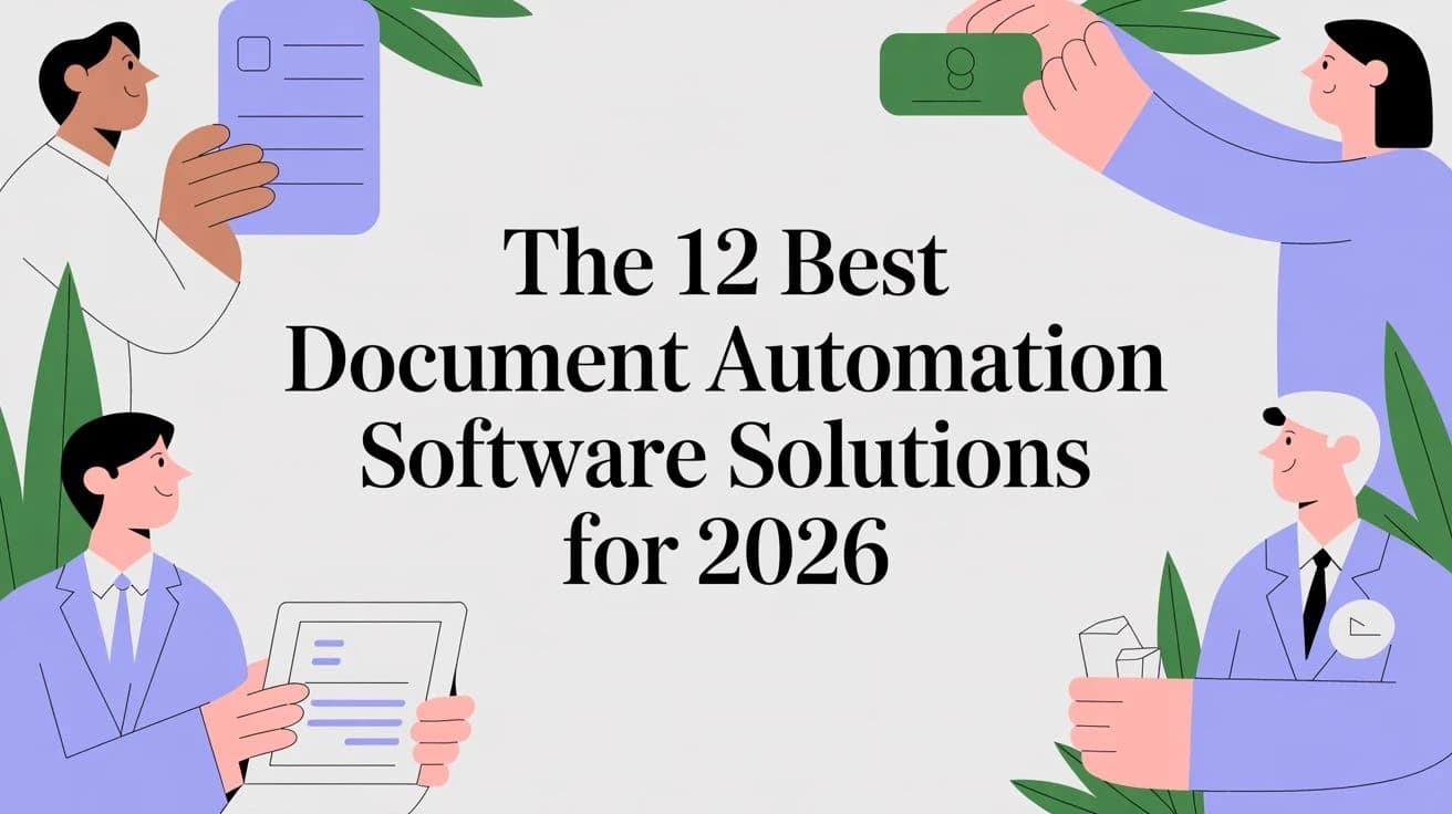 The 12 Best Document Automation Software Solutions for 2026