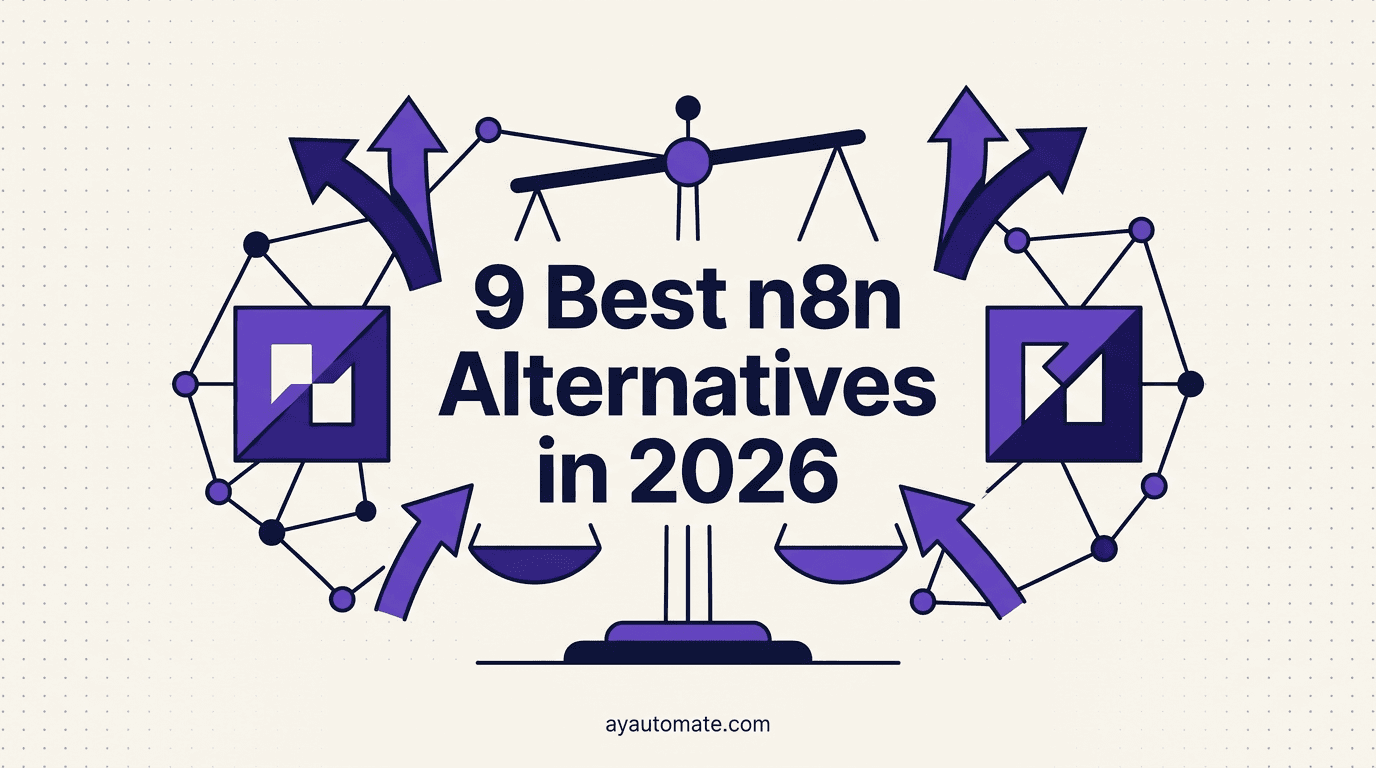 9 Best n8n Alternatives in 2026