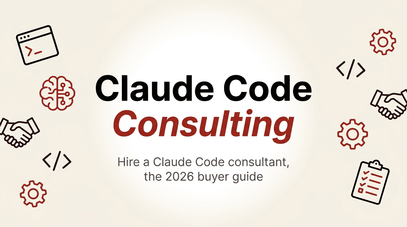 Claude Code Consulting Services: The 2026 Buyer's Guide to Hiring a Claude Code Consultant