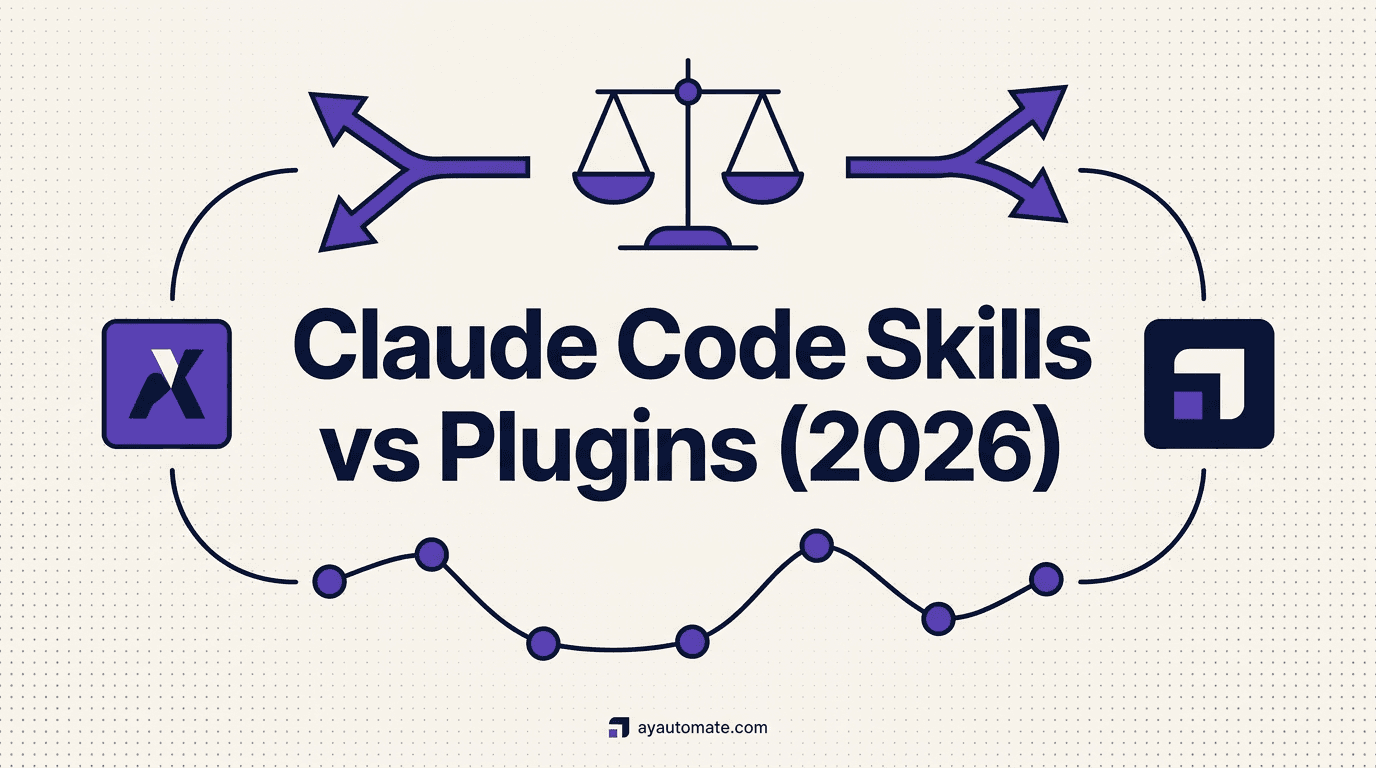 Claude Code Skills vs Plugins (2026): When to Use Each