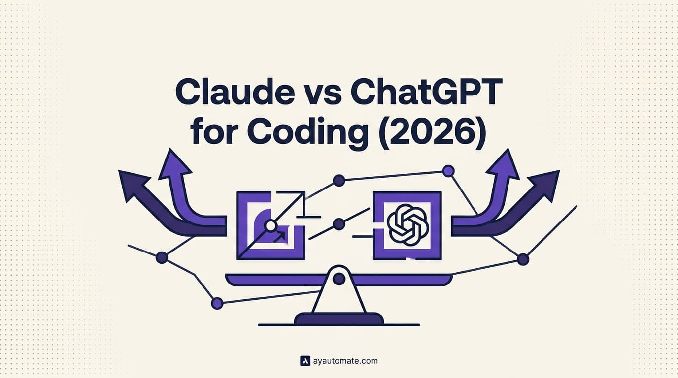 Claude vs ChatGPT for Coding (2026): Honest Comparison