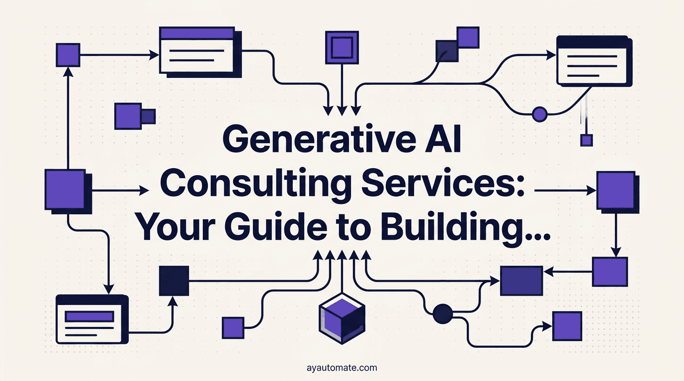 Generative AI Consulting & Development Services (2026 Buyer's Guide)