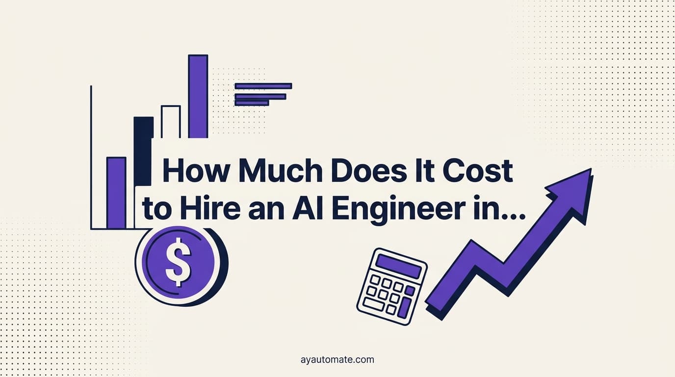 How Much Does It Cost to Hire an AI Engineer in 2026? (Full Breakdown)