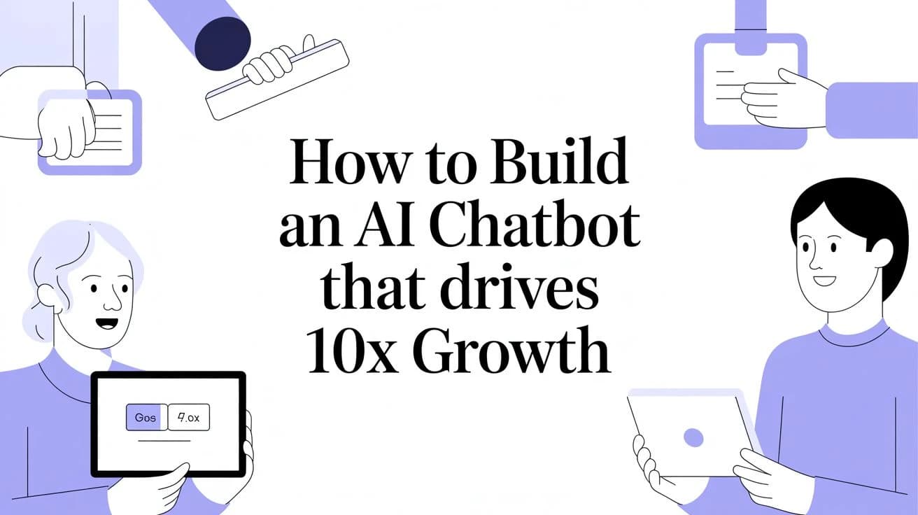How to Build an AI Chatbot That Drives 10X Growth