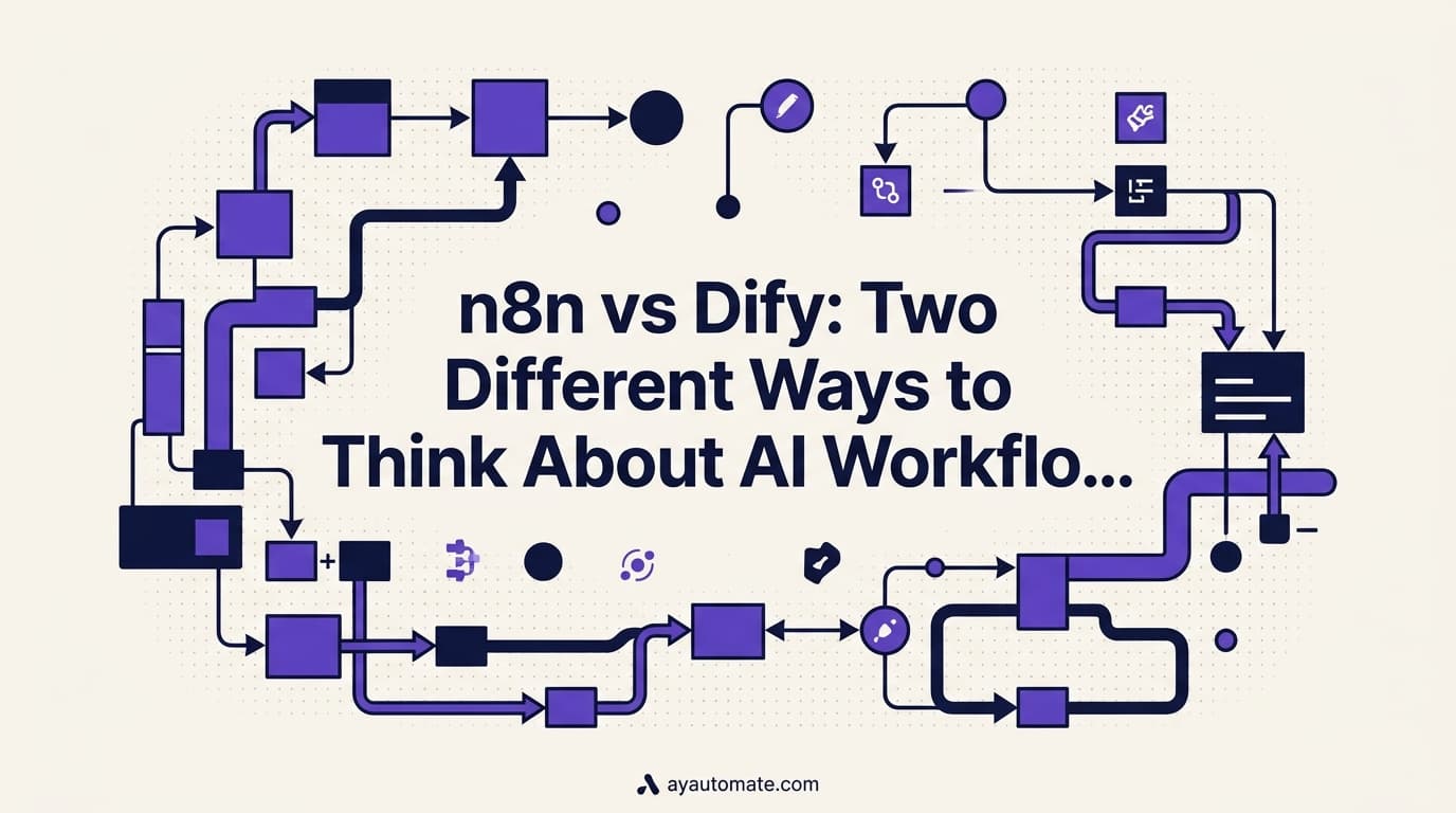 n8n vs Dify: Two Different Ways to Think About AI Workflow Automation