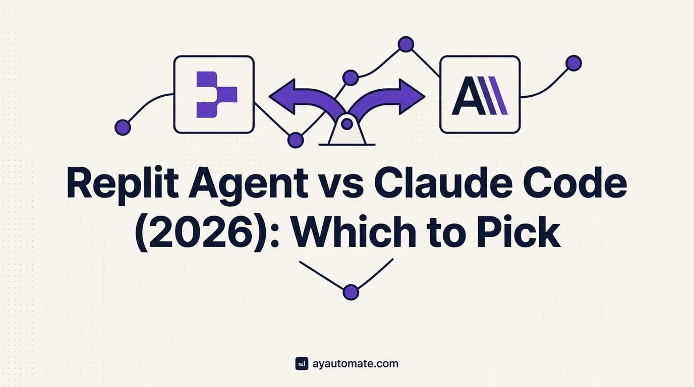 Replit Agent vs Claude Code (2026): Which to Pick