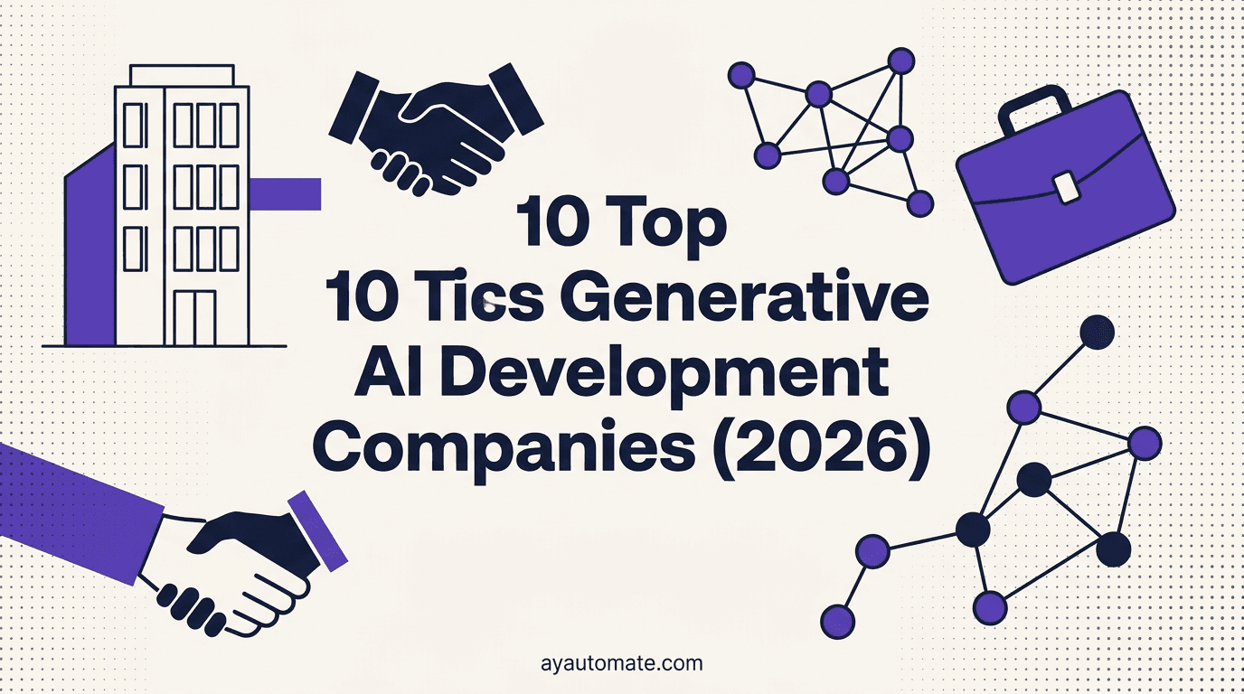 10 Top Generative AI Development Companies (2026)