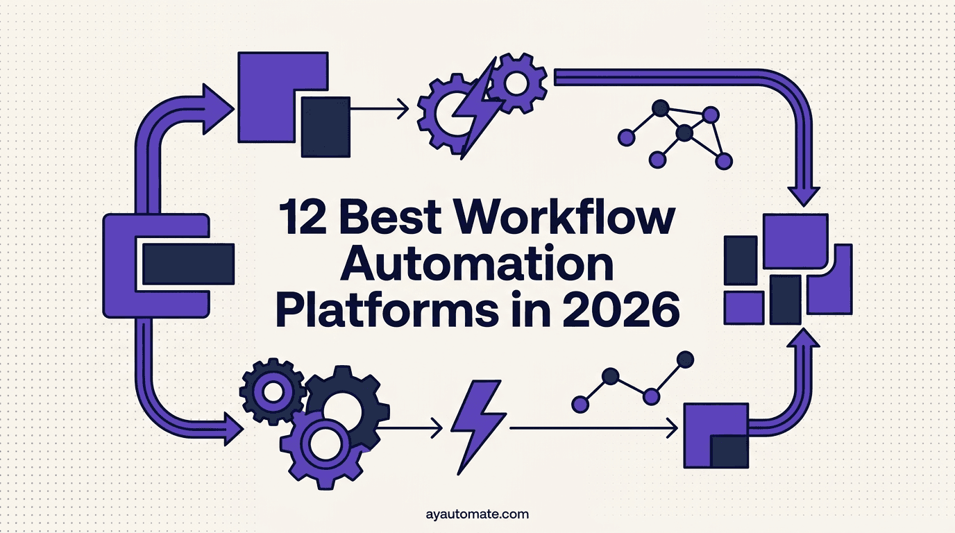 Work Automation Platform Examples 12 Best Workflow Automation Tools & Platforms 2026