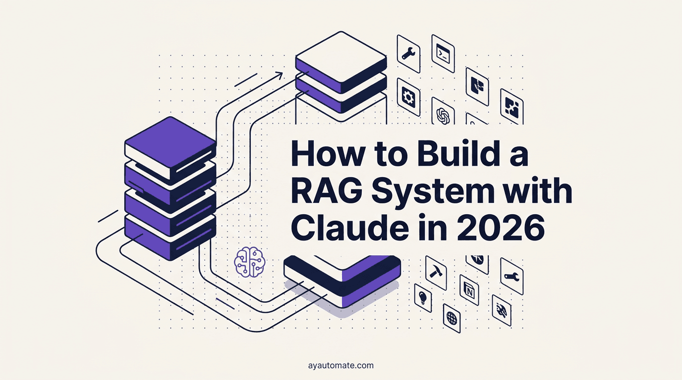 Claude Code Rag How to Build a RAG System with Claude in 2026