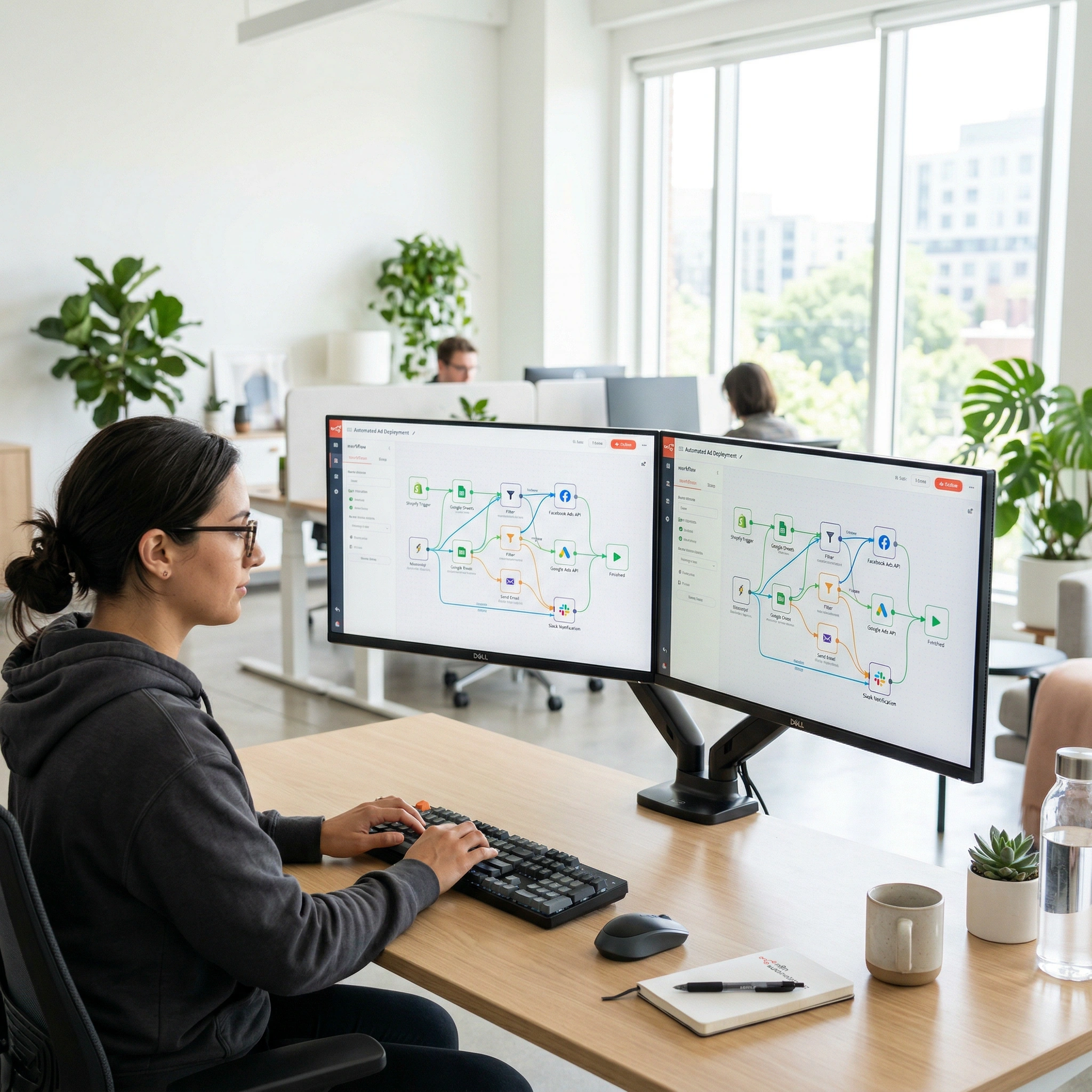 Automated campaign distribution workflow