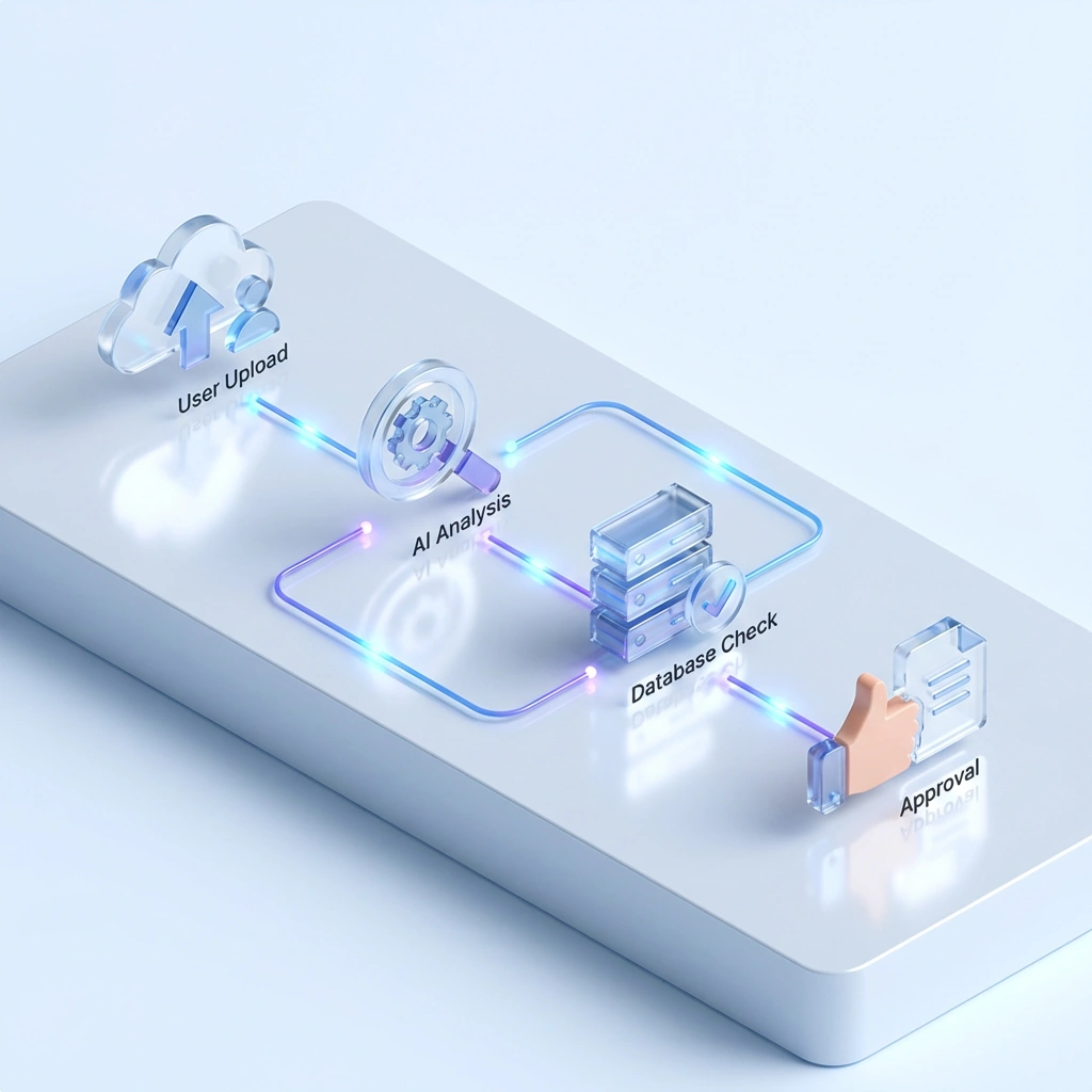 Automated ID verification workflow