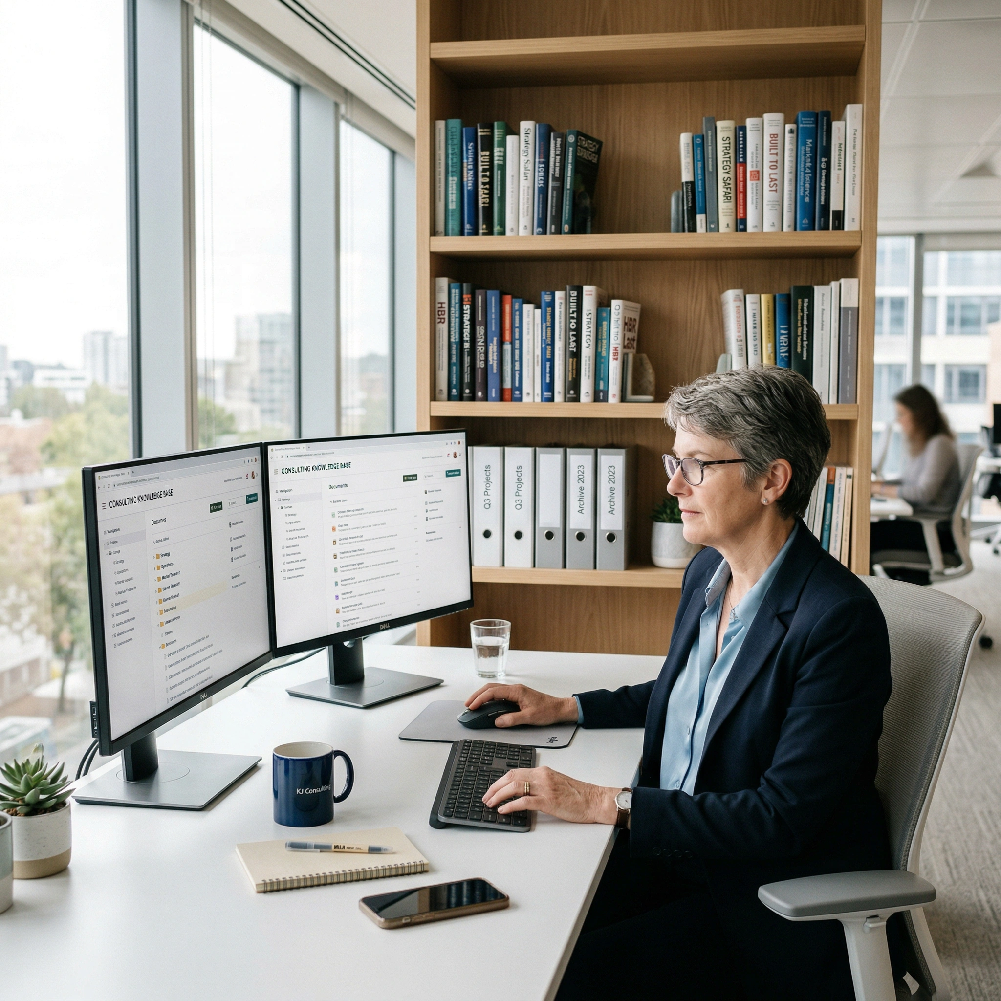 intelligent service automation crm for consultants