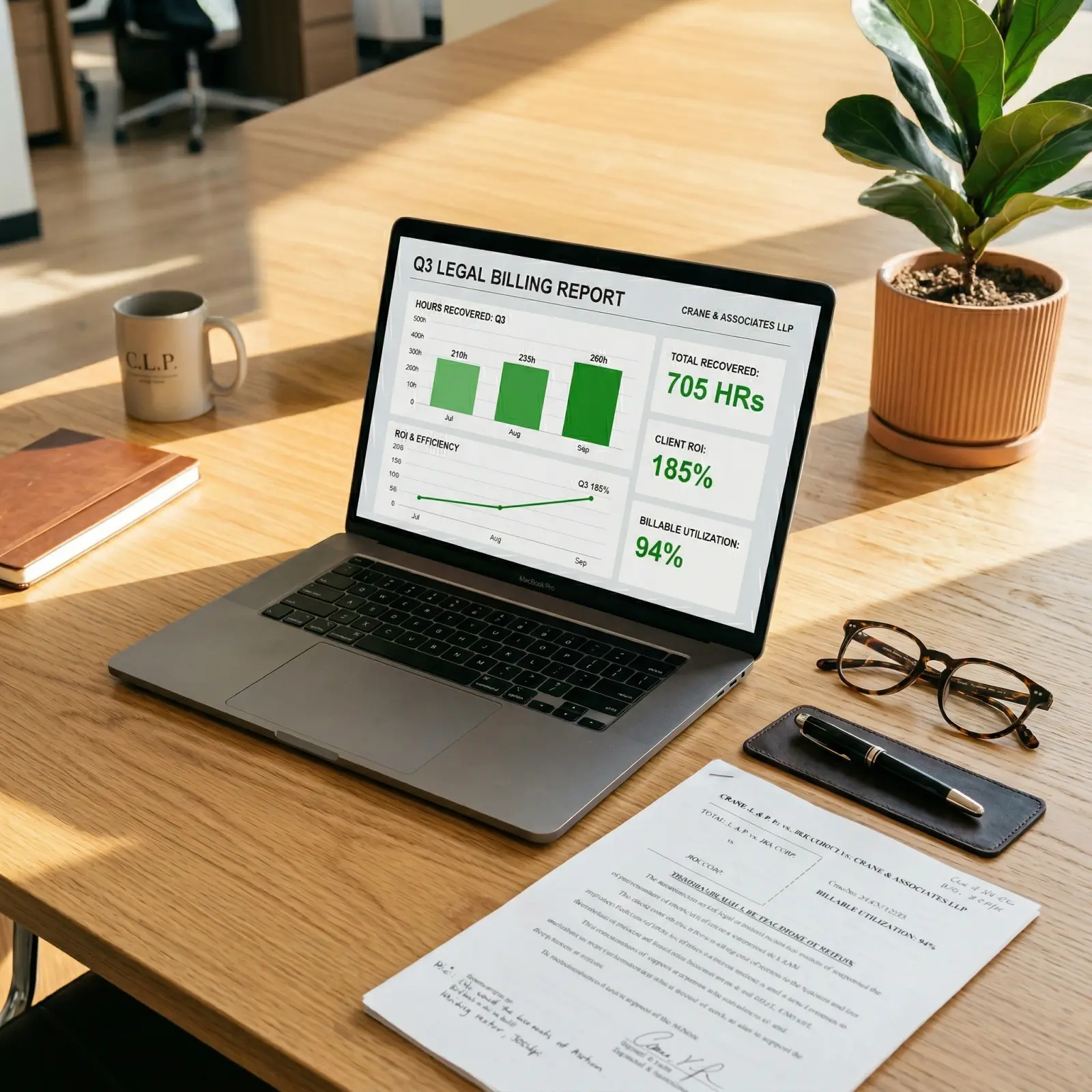 automated legal research and billing optimization