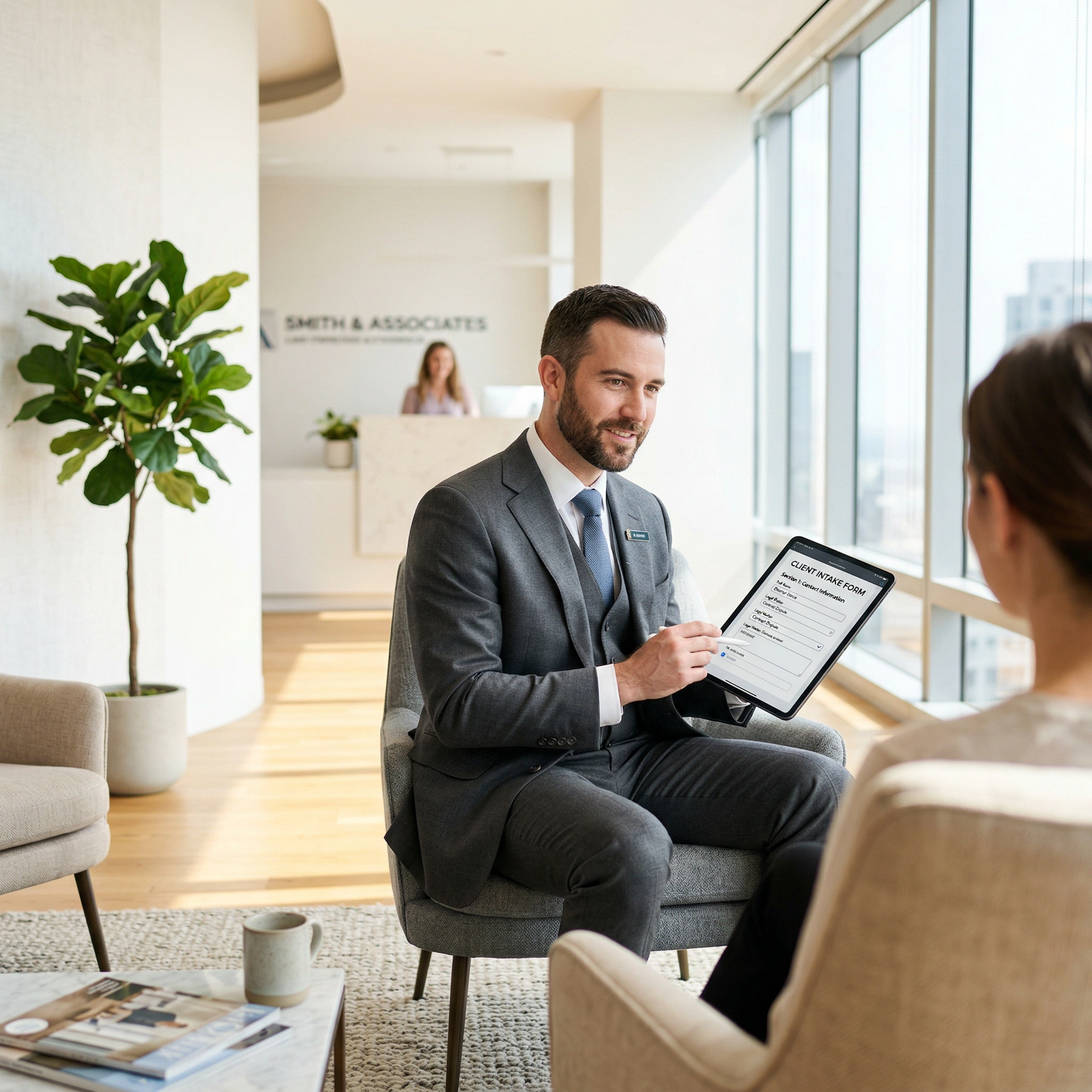 law firm marketing automation and intake workflow